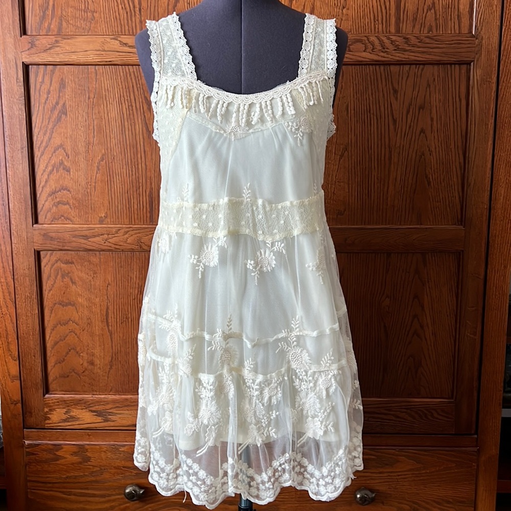 NWT lace boutique dress from iklektikk, sz small